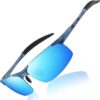 Semi Rimless Sunglasses  UV400